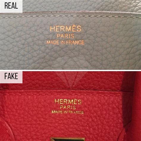 hermes tag real vs fake|hermes bag logo.